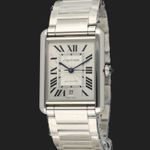 Cartier Tank WSTA0053 (2024) - Zilver wijzerplaat 41mm Staal (1/8)