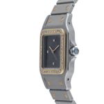 Cartier Santos 2961 (1987) - Wit wijzerplaat 29mm Goud/Staal (4/7)