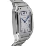Cartier Santos WSSA0010 (Unknown (random serial)) - Silver dial 35 mm Steel case (7/8)