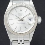 Rolex Lady-Datejust 79174 (2000) - Zilver wijzerplaat 26mm Staal (1/7)