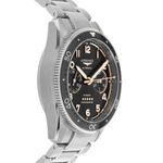 Longines Spirit L3.821.4.53.6 (2025) - Zwart wijzerplaat 42mm Staal (5/7)