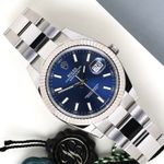 Rolex Datejust 41 126334 (2024) - Blauw wijzerplaat 41mm Staal (1/8)