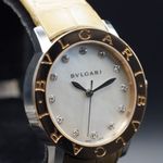 Bulgari Bulgari BBLP33SG (2013) - Pearl dial 33 mm Gold/Steel case (6/8)