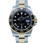 Rolex GMT-Master II 116713LN (2019) - Zwart wijzerplaat 40mm Goud/Staal (1/6)