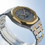Audemars Piguet Royal Oak Day-Date 25594SA.OO.0789SA.01 (1990) - Grijs wijzerplaat 36mm Goud/Staal (4/8)