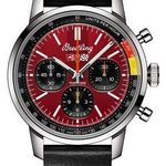 Breitling Top Time AB01761A1K1X1 (2026) - Red dial 41 mm Steel case (1/1)