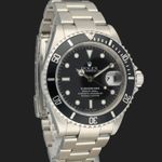 Rolex Submariner Date 16610 (2002) - Zwart wijzerplaat 40mm Staal (4/8)