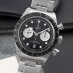 Tudor Black Bay Chrono 79360N (Onbekend (willekeurig serienummer)) - Zwart wijzerplaat 41mm Staal (3/8)