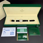 Rolex Cellini Time 5115 (Unknown (random serial)) - Silver dial 32 mm Yellow Gold case (3/8)