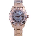 Rolex Lady-Datejust Pearlmaster 80315 (2018) - Pearl dial 29 mm Rose Gold case (1/1)
