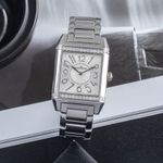 Jaeger-LeCoultre Reverso Squadra Lady Q7038420 (2010) - Silver dial 29 mm Steel case (1/8)