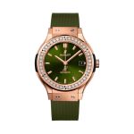 Hublot Classic Fusion 565.OX.8980.RX (2024) - Groen wijzerplaat 38mm Roségoud (3/3)