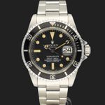 Rolex Submariner Date 1680 (1980) - Zwart wijzerplaat 40mm Staal (3/8)