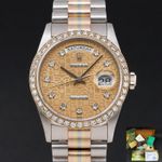 Rolex Day-Date 36 18349 (1989) - Silver dial 36 mm White Gold case (1/8)