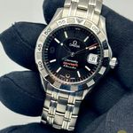 Omega Seamaster 2514.50.00 (2002) - Black dial 35 mm Steel case (9/10)