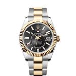 Rolex Sky-Dweller 336933 (2020) - Black dial 42 mm Gold/Steel case (1/6)