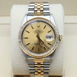 Rolex Datejust 36 16233 (1997) - Champagne dial 36 mm Gold/Steel case (3/8)