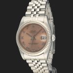 Rolex Datejust 31 68274 (1999) - Pink dial 31 mm Steel case (1/8)