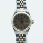 Rolex Lady-Datejust 69173 (1984) - Champagne dial 26 mm Gold/Steel case (3/8)