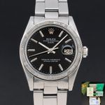Rolex Oyster Perpetual Date 1501 (1980) - 34mm Staal (1/8)