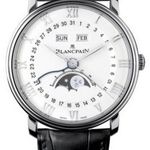 Blancpain Villeret Quantième Complet 6654-1127-55B (2026) - White dial 41 mm Steel case (1/1)