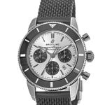 Breitling Superocean Heritage II Chronograph AB0162121G1S1 (2024) - Silver dial 44 mm Steel case (1/2)