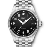 IWC Pilot's Watch Automatic 36 IW324010 (2024) - Zwart wijzerplaat 36mm Staal (1/1)