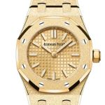Audemars Piguet Royal Oak Mini 67630BA.GG.1312BA.01 (2025) - Champagne dial 23 mm Yellow Gold case (3/6)