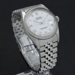 Rolex Datejust 36 16014 (1987) - White dial 36 mm Steel case (6/7)