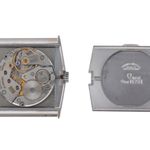 Rolex Cellini 4017 (1972) - Black dial 28 mm White Gold case (8/8)