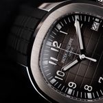 Patek Philippe Aquanaut 5167A-001 (2021) - Zwart wijzerplaat 41mm Staal (5/8)