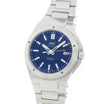 IWC Ingenieur Automatic IW313909 (2018) - Blue dial 39 mm Steel case (1/8)