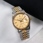 Rolex Datejust 36 16013 (1985) - Champagne dial 36 mm Gold/Steel case (1/8)