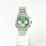 Breitling Navitimer AB0139211L1A1 (2023) - Green dial 41 mm Steel case (1/5)