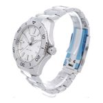 TAG Heuer Aquaracer WBP1111.BA0627 (2024) - White dial 40 mm Steel case (2/7)