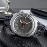 Omega Genève 145.01 (1968) - Grijs wijzerplaat 35mm Staal (2/8)