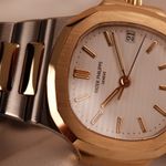 Patek Philippe Nautilus 3800 (1995) - Wit wijzerplaat 37mm Onbekend (4/8)