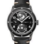 Montblanc 1858 128257 (2024) - Black dial 42 mm Steel case (1/3)