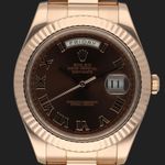 Rolex Day-Date II 218235 (2013) - 41 mm Rose Gold case (2/8)