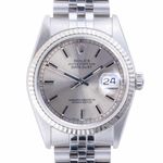 Rolex Datejust 36 16234 (1991) - Grey dial 36 mm Steel case (3/8)
