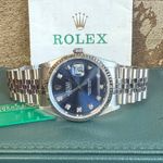 Rolex Datejust 36 16234 (2000) - Blue dial 36 mm Steel case (3/8)