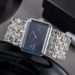 Omega De Ville 8272 (1974) - Blauw wijzerplaat 32mm Zilver (2/8)