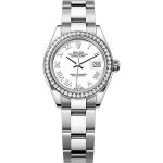 Rolex Lady-Datejust 279384RBR (2025) - White dial 28 mm Steel case (1/1)