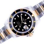 Rolex Submariner Date 16613 (1989) - Zwart wijzerplaat 40mm Goud/Staal (1/8)