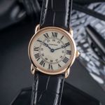 Cartier Ronde Louis Cartier W6800151 (2014) - Zilver wijzerplaat 29mm Roségoud (3/8)