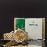 Rolex Datejust 36 116243 (2018) - Gold dial 36 mm Gold/Steel case (5/7)