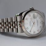 Rolex Datejust 36 116234 (2018) - Parelmoer wijzerplaat 36mm Staal (6/8)