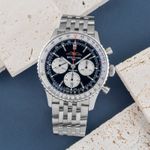 Breitling Navitimer 1 B01 Chronograph AB0138 (Unknown (random serial)) - Black dial 43 mm Steel case (1/8)