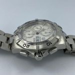 TAG Heuer Aquaracer 300M CAF2011 (2013) - Wit wijzerplaat 44mm Staal (3/8)