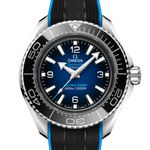 Omega Seamaster Planet Ocean 215.32.46.21.03.001 (2023) - Blue dial 45 mm Steel case (1/8)